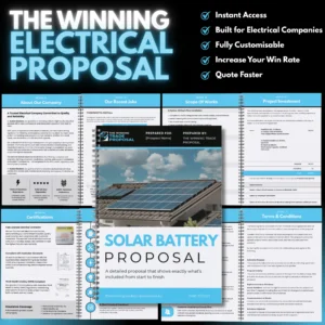 The Winning Electrical Proposal